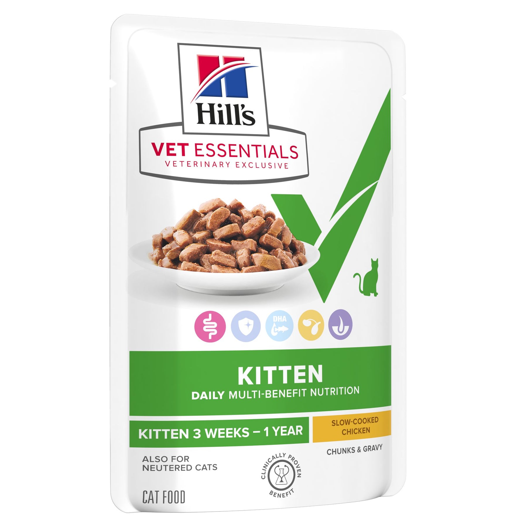 Hill's Vet Essentials MULTI-BENEFIT Kitten Kätzchenfutter mit Huhn