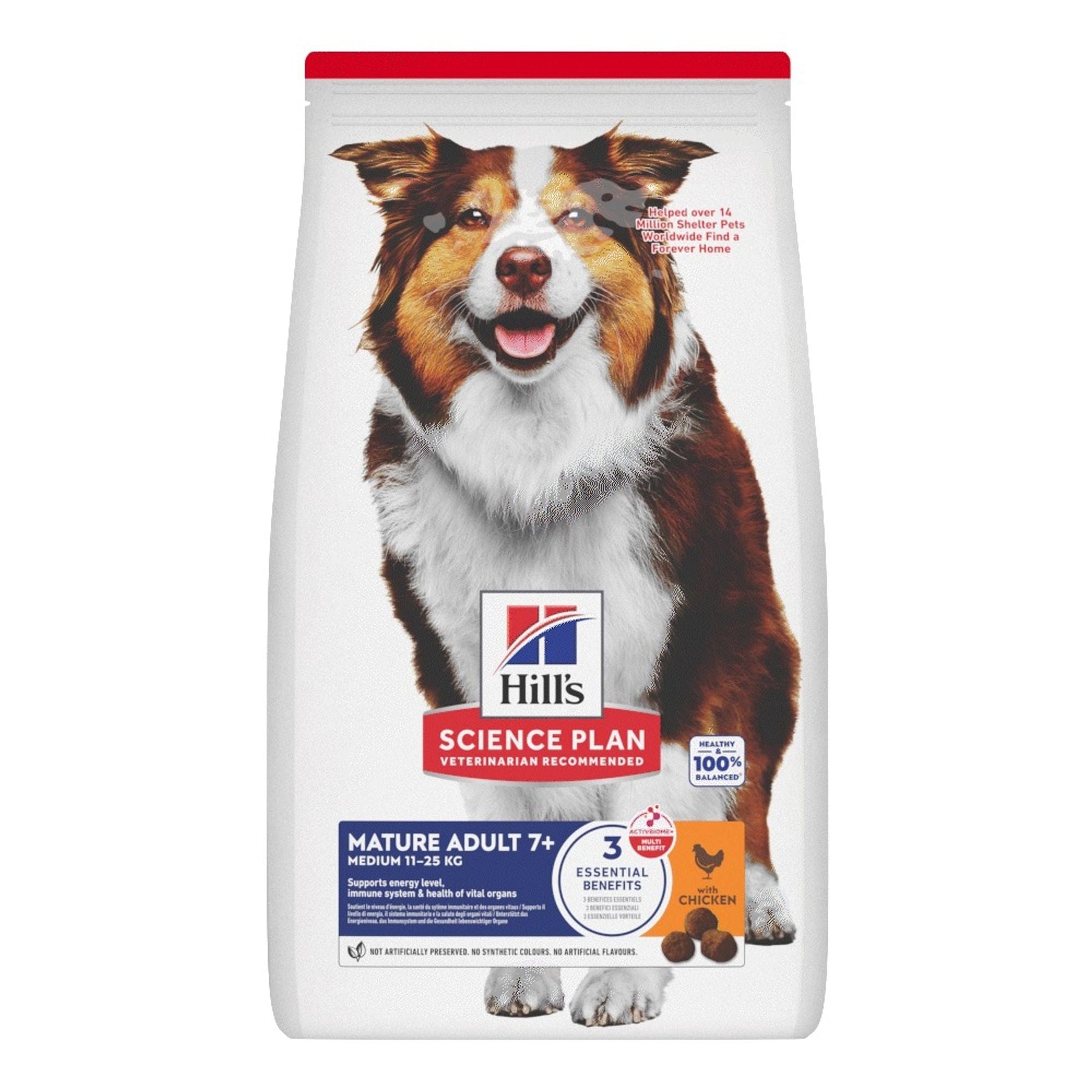 Hill's Science Plan Medium Mature Adult Hundefutter mit Huhn