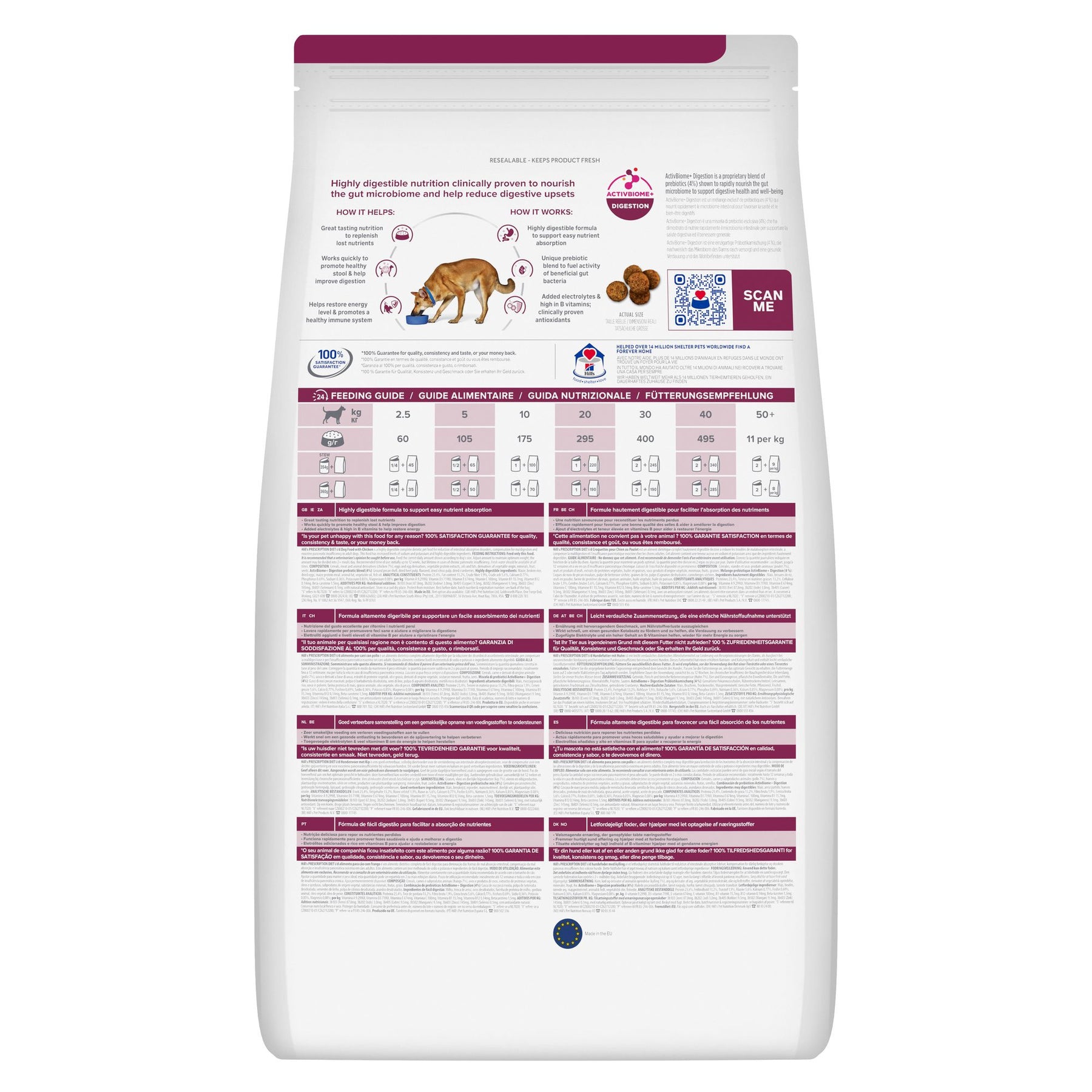 Hill's Prescription Diet i/d Hundefutter mit Huhn