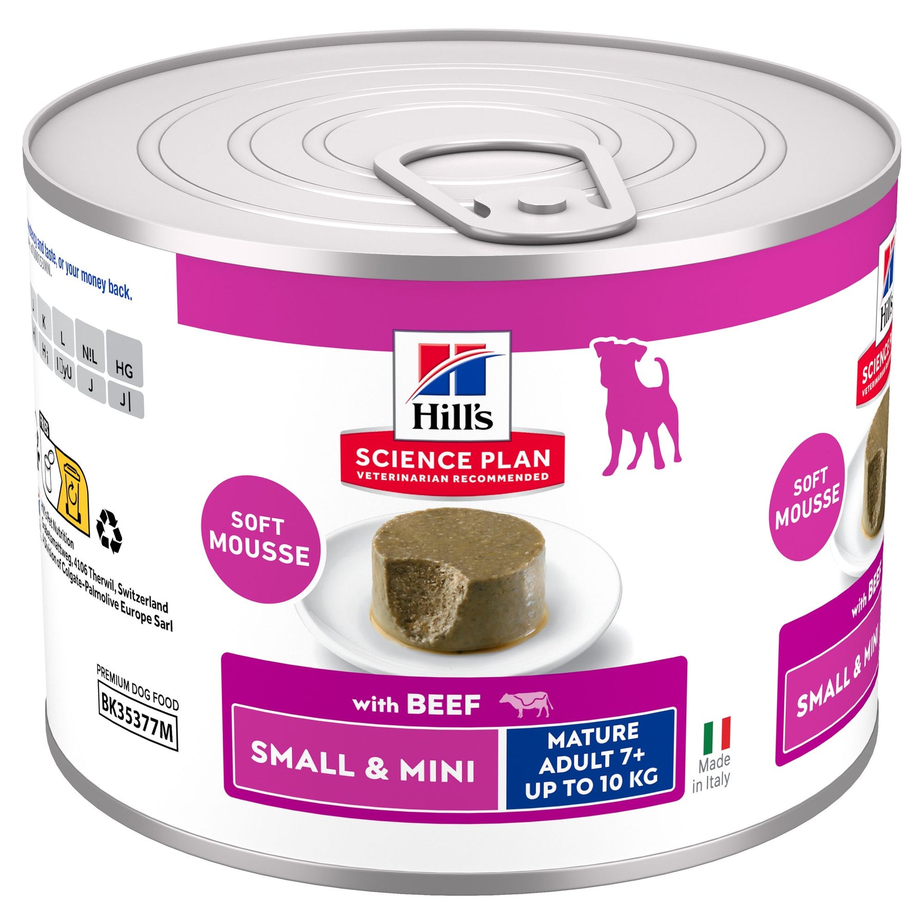 Hill's Science Plan Small & Mini Mature Adult Mousse für Hunde mit Rindfleisch