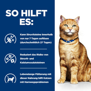 Hill's Prescription Diet c/d Multicare Ragout für Katzen mit Huhn und zugefügtem Gemüse
