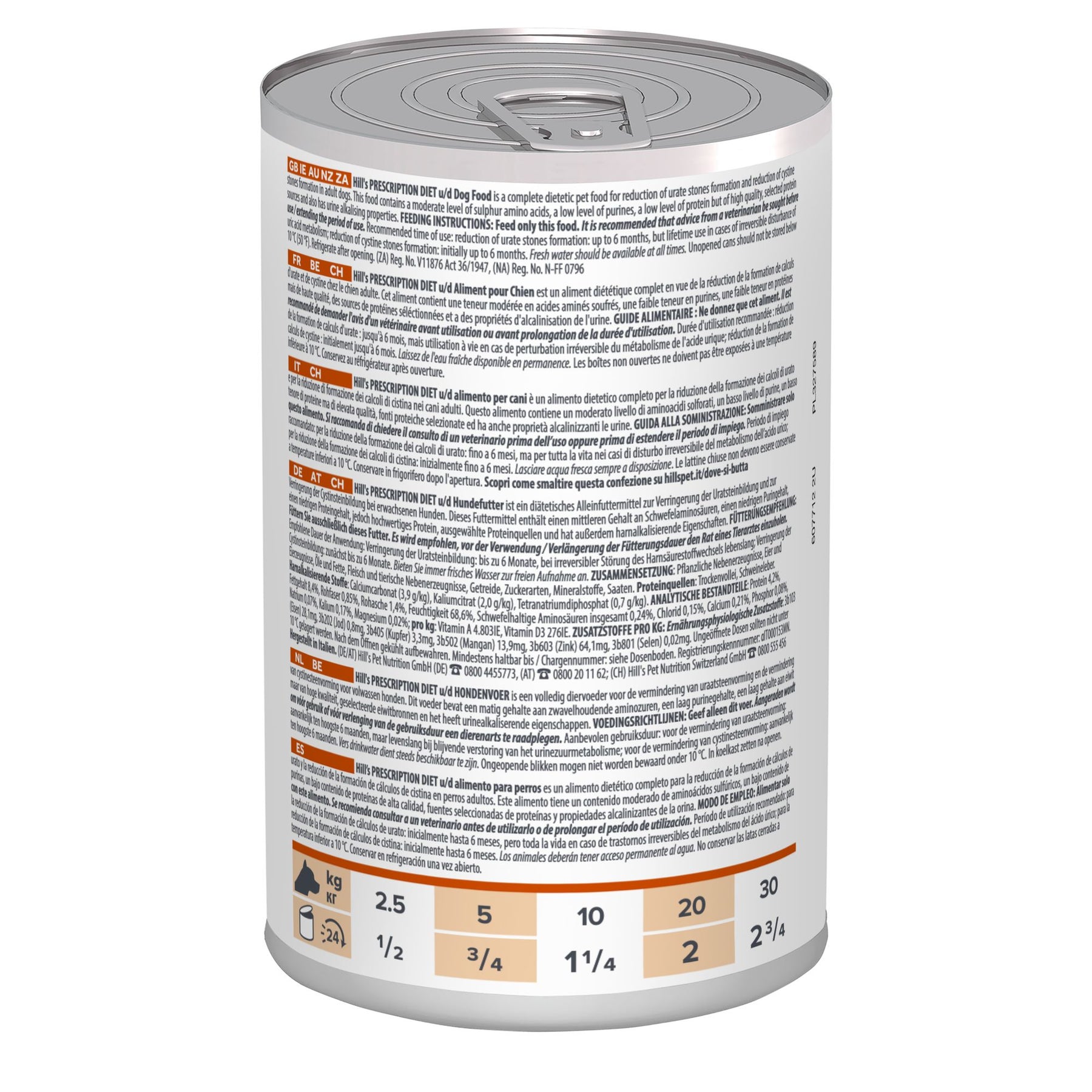 Hill's Prescription Diet u/d Nassfutter für Hunde