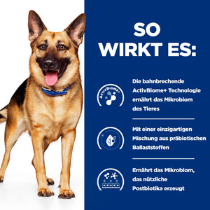 Hill's PRESCRIPTION DIET Gastrointestinal Biome Pâtée pour Chien au Poulet