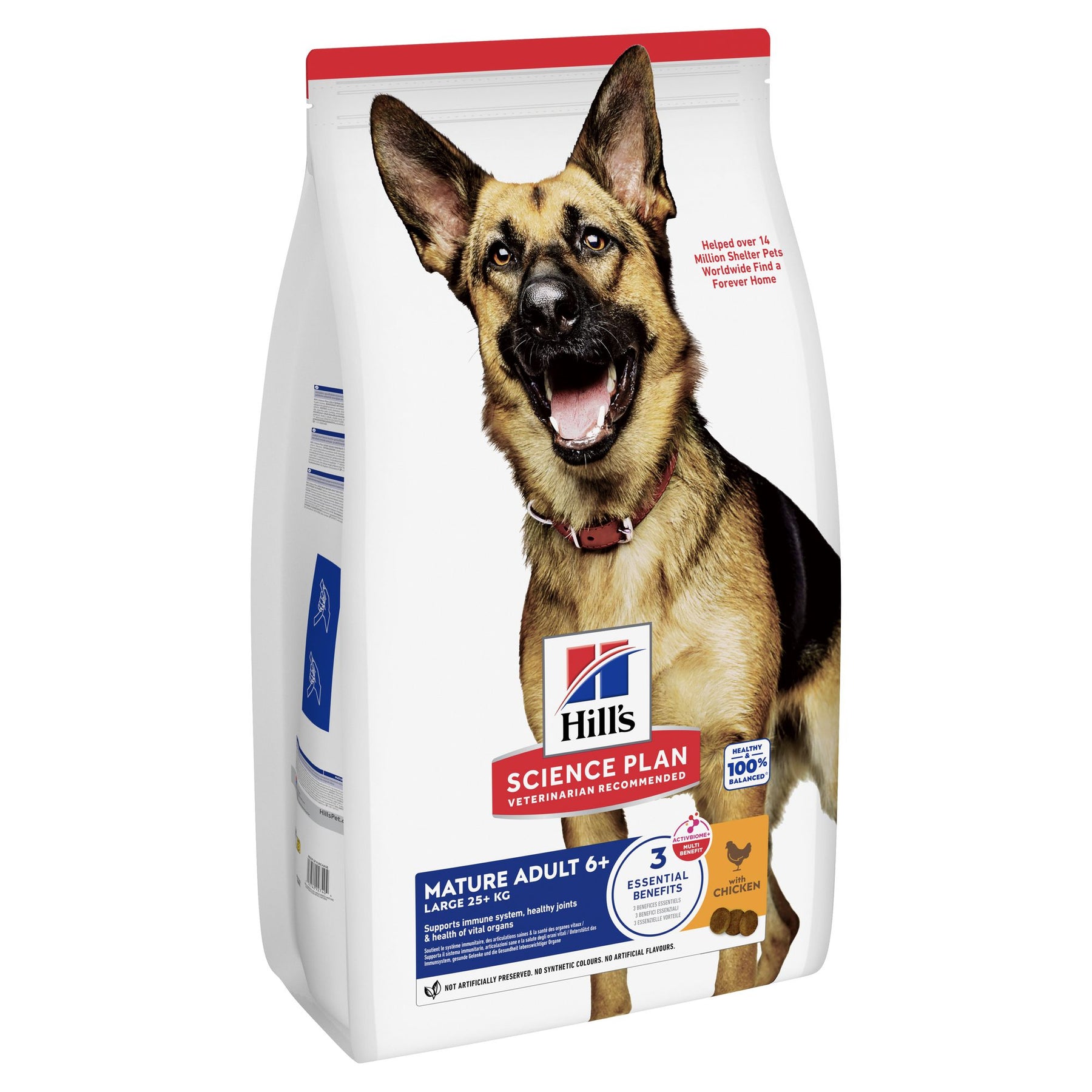 Hill's Science Plan Large Breed Mature Adult Hundefutter mit Huhn