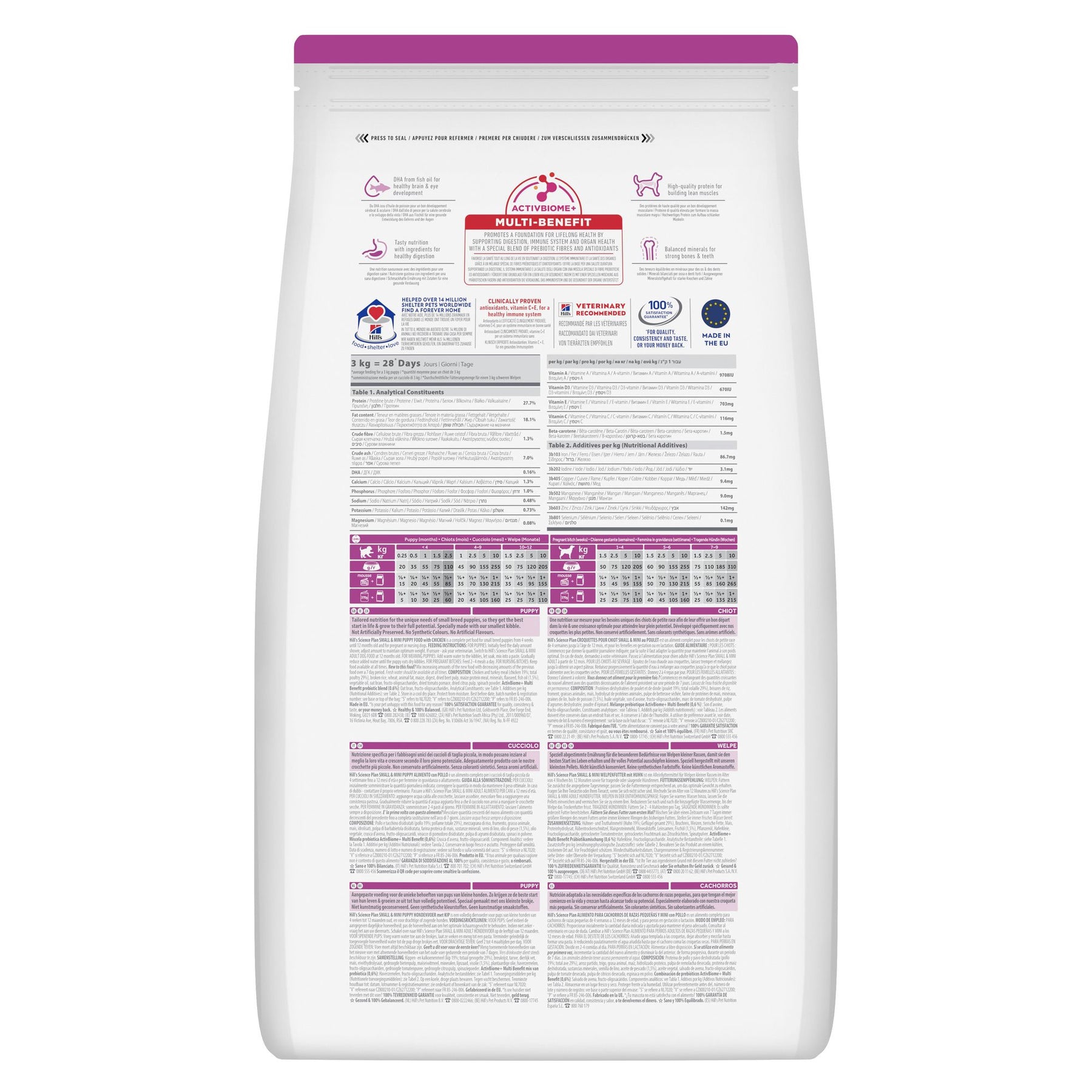 Hill's Science Plan Small & Mini Puppy Welpenfutter mit Huhn
