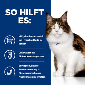 Hill's PRESCRIPTION DIET w/d Sachet Repas pour Chat