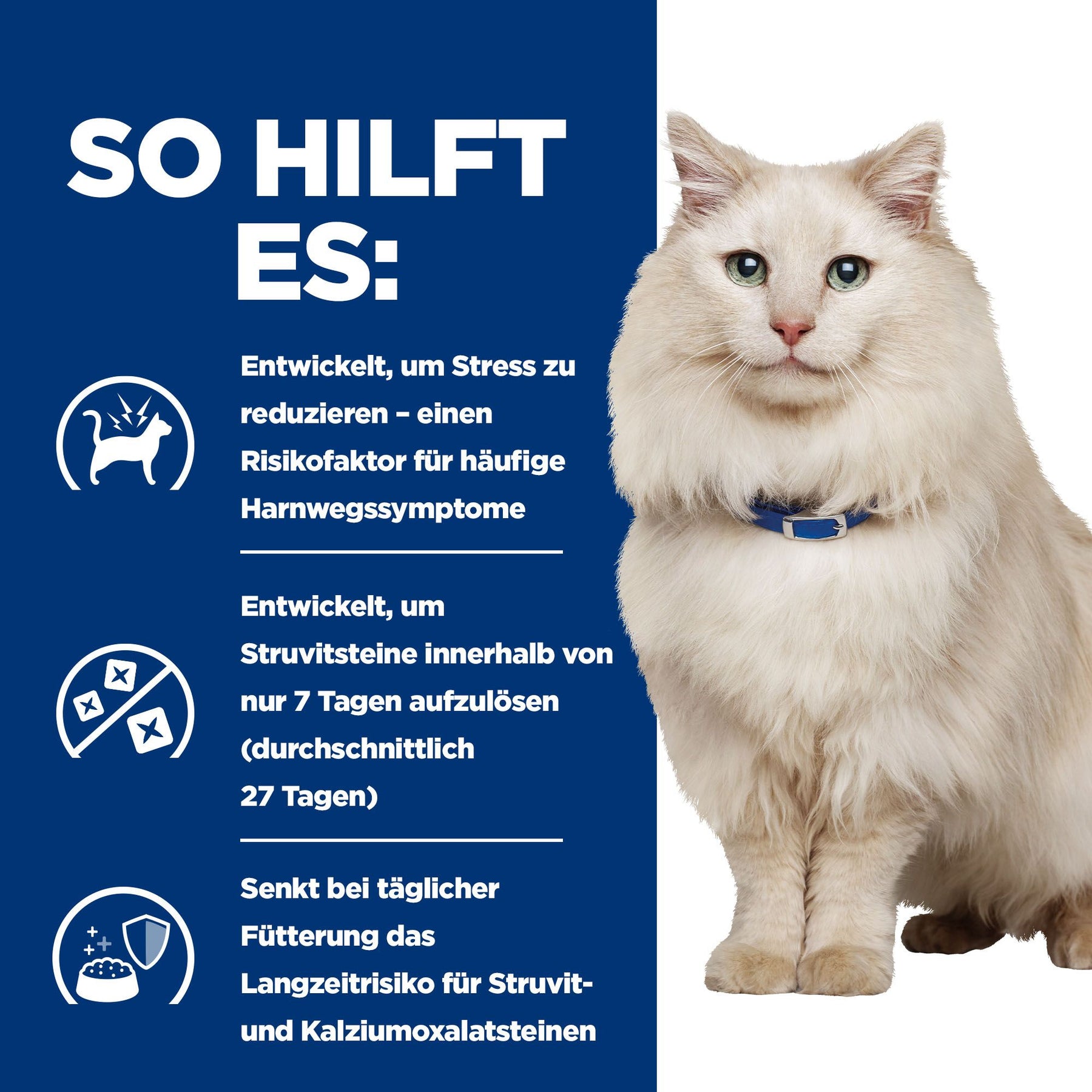 Hill's Prescription Diet c/d Multicare Stress Katzenfutter mit Lachs
