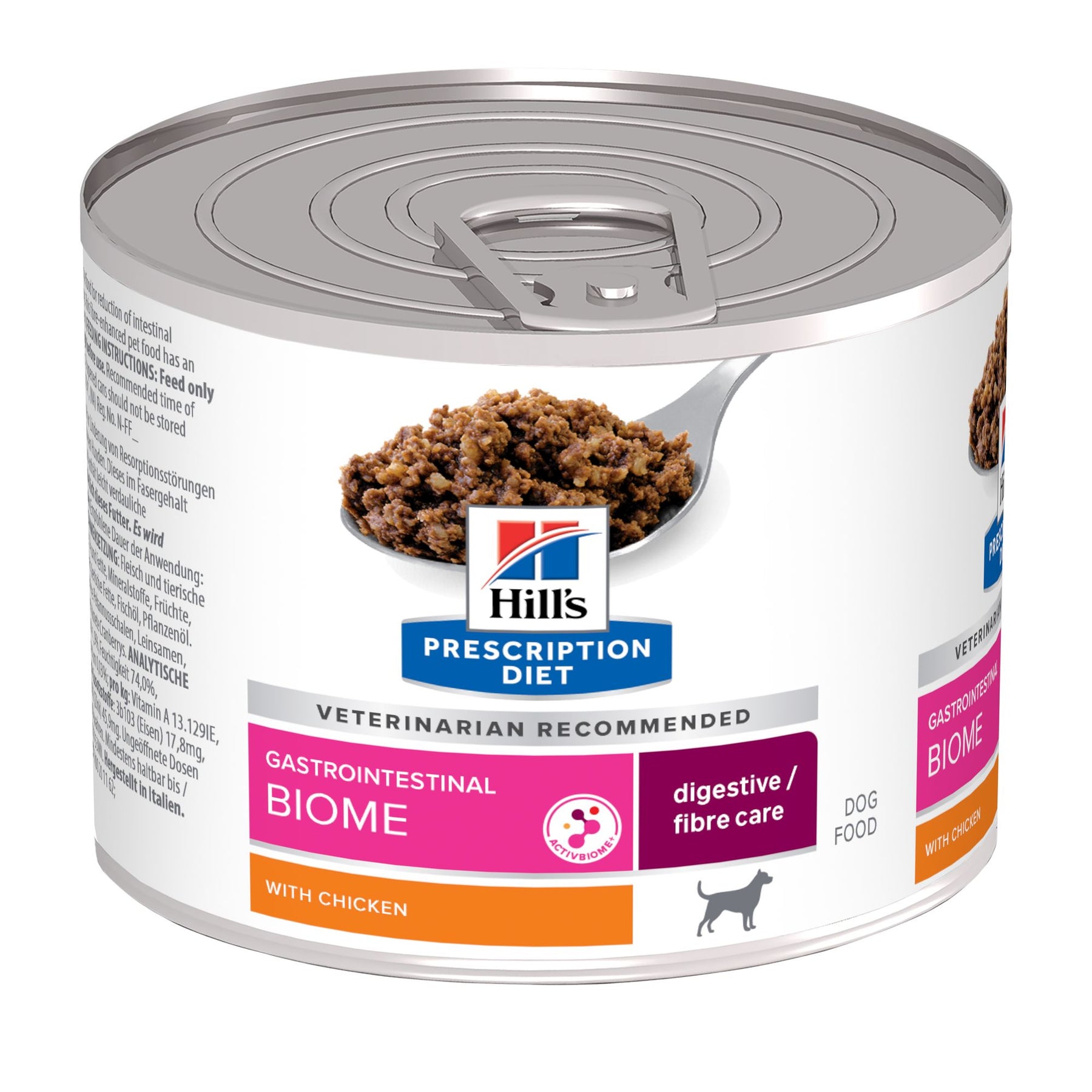 Hill's PRESCRIPTION DIET Gastrointestinal Biome Pâtée pour Chien au Poulet