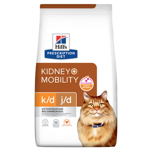 Hill’s Prescription Diet k/d + Mobility Croquettes pour Chat au Poulet