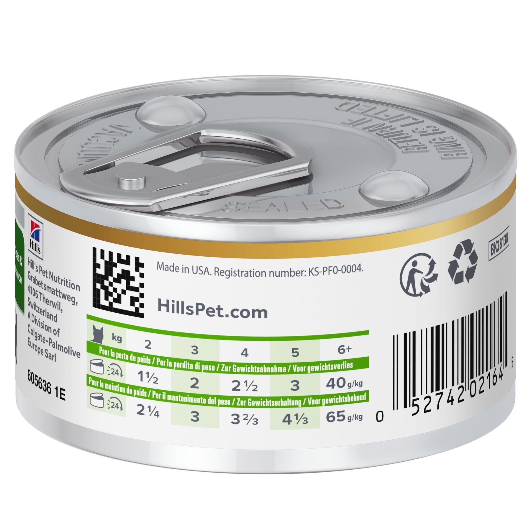 Hill's Prescription Diet Metabolic Ragout für Katzen mit Huhn und zugefügtem Gemüse