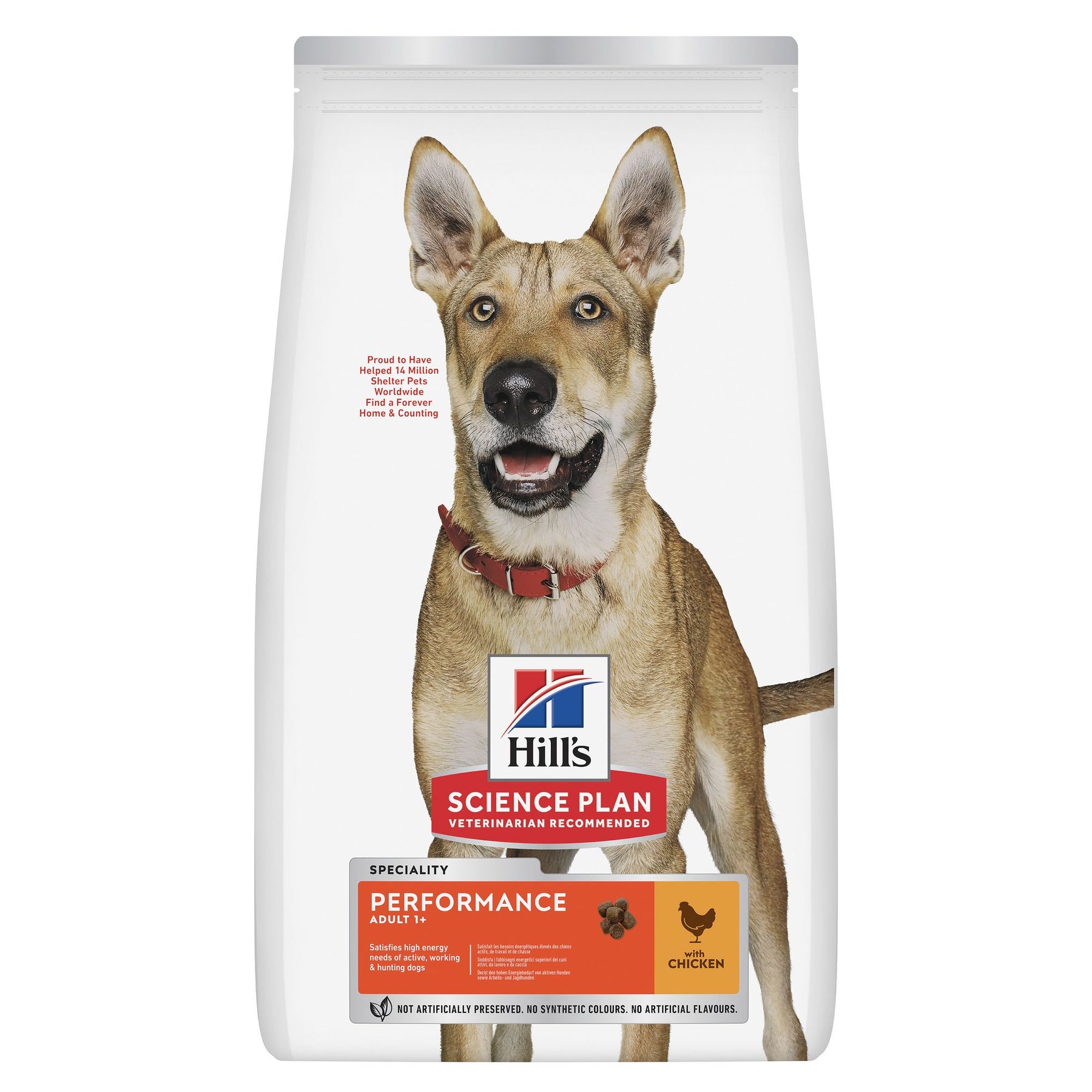 Hill's Science Plan Performance Adult Hundefutter mit Huhn