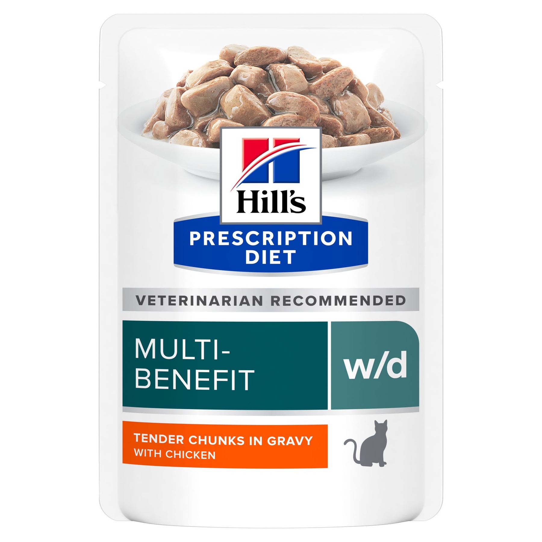 Hill's PRESCRIPTION DIET w/d Sachet Repas pour Chat