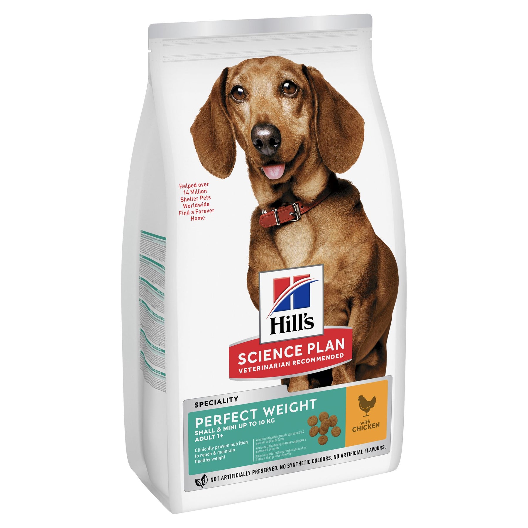 Hill's Science Plan Perfect Weight Small & Mini Adult Hundefutter mit Huhn