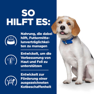 Hill's Prescription Diet z/d Low fat croquettes pour chien au soja hydrolysé
