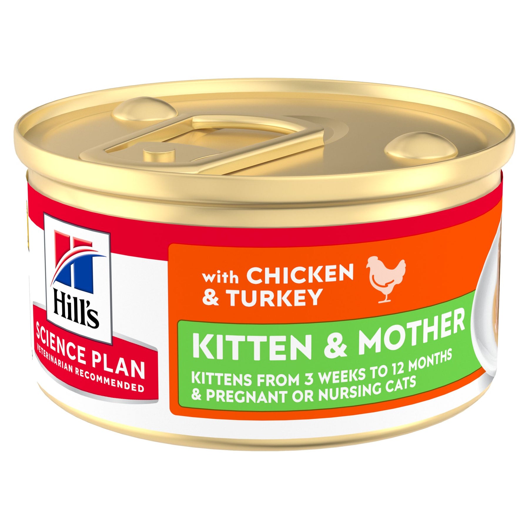 Hill's Science Plan Kitten & Mother Mousse für Katzen mit Huhn und Truthahn