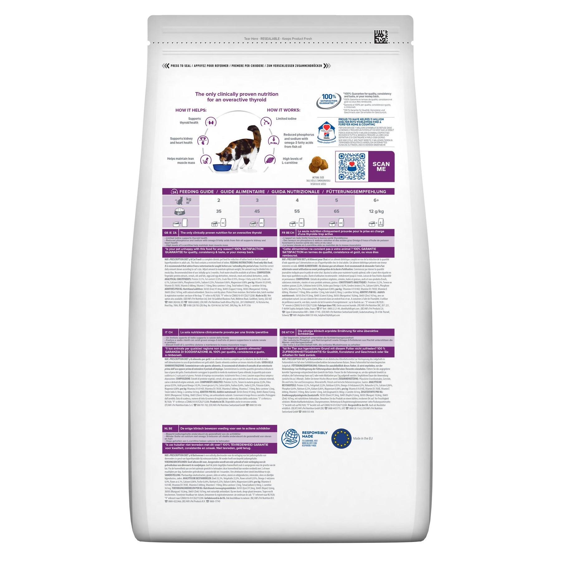 Hill's Prescription Diet y/d Original Katzenfutter