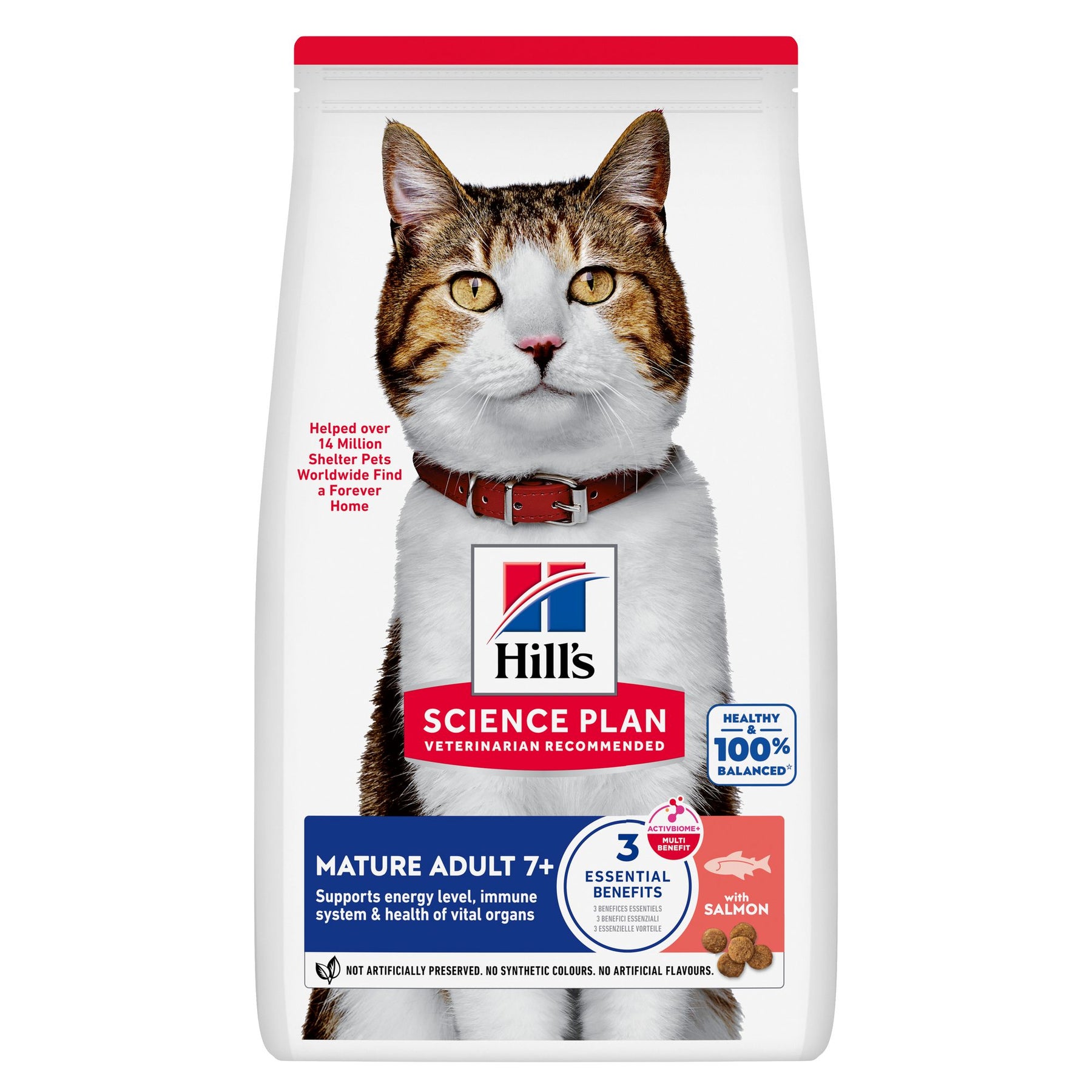 Hill's Science Plan Mature Adult Katzenfutter mit Lachs