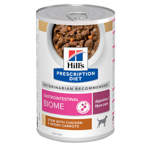 Hill's Prescription Diet Gastrointestinal Biome Mijotés pour Chien