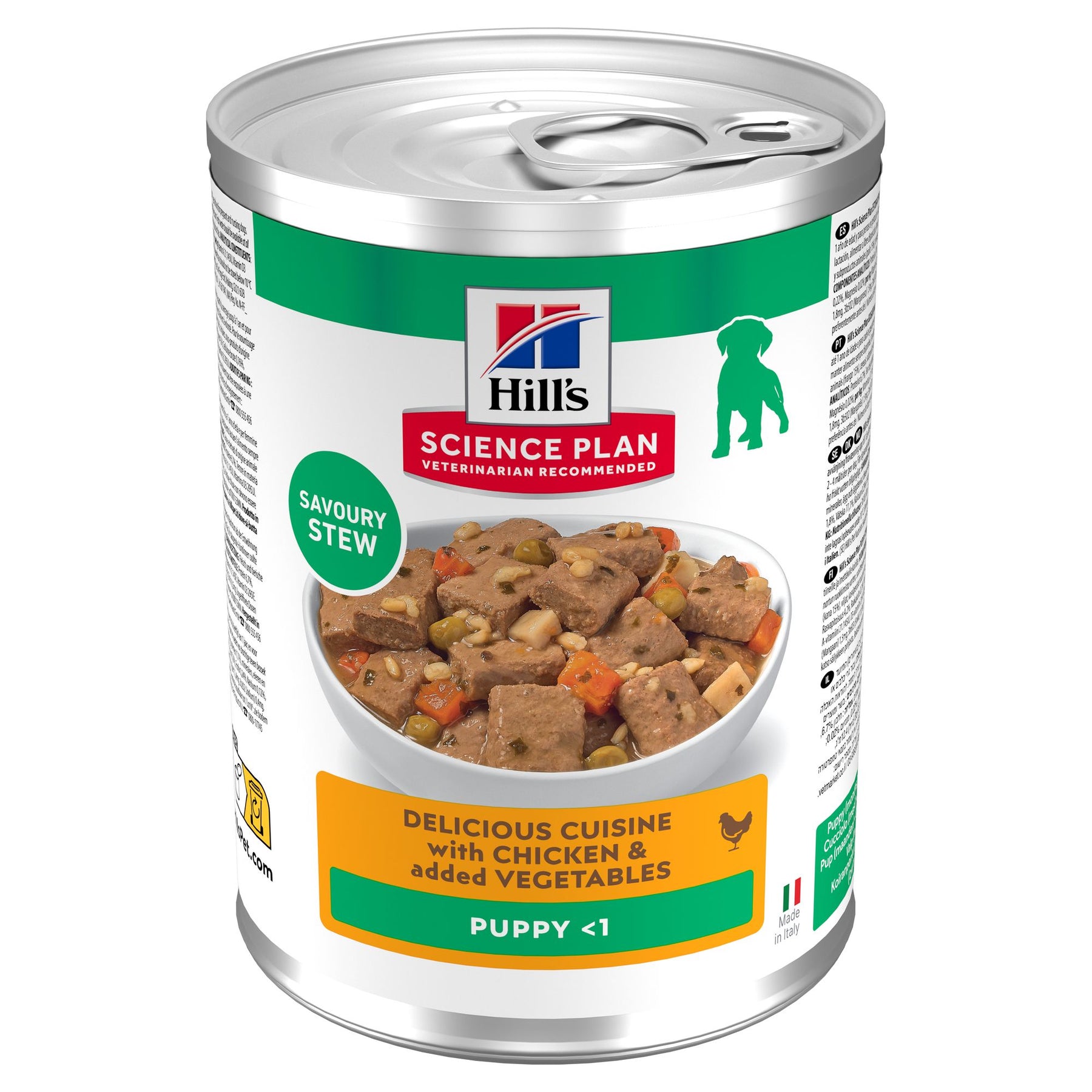 Hill's Science Plan Puppy Ragout für Welpen mit Huhn und zugefügtem Gemüse