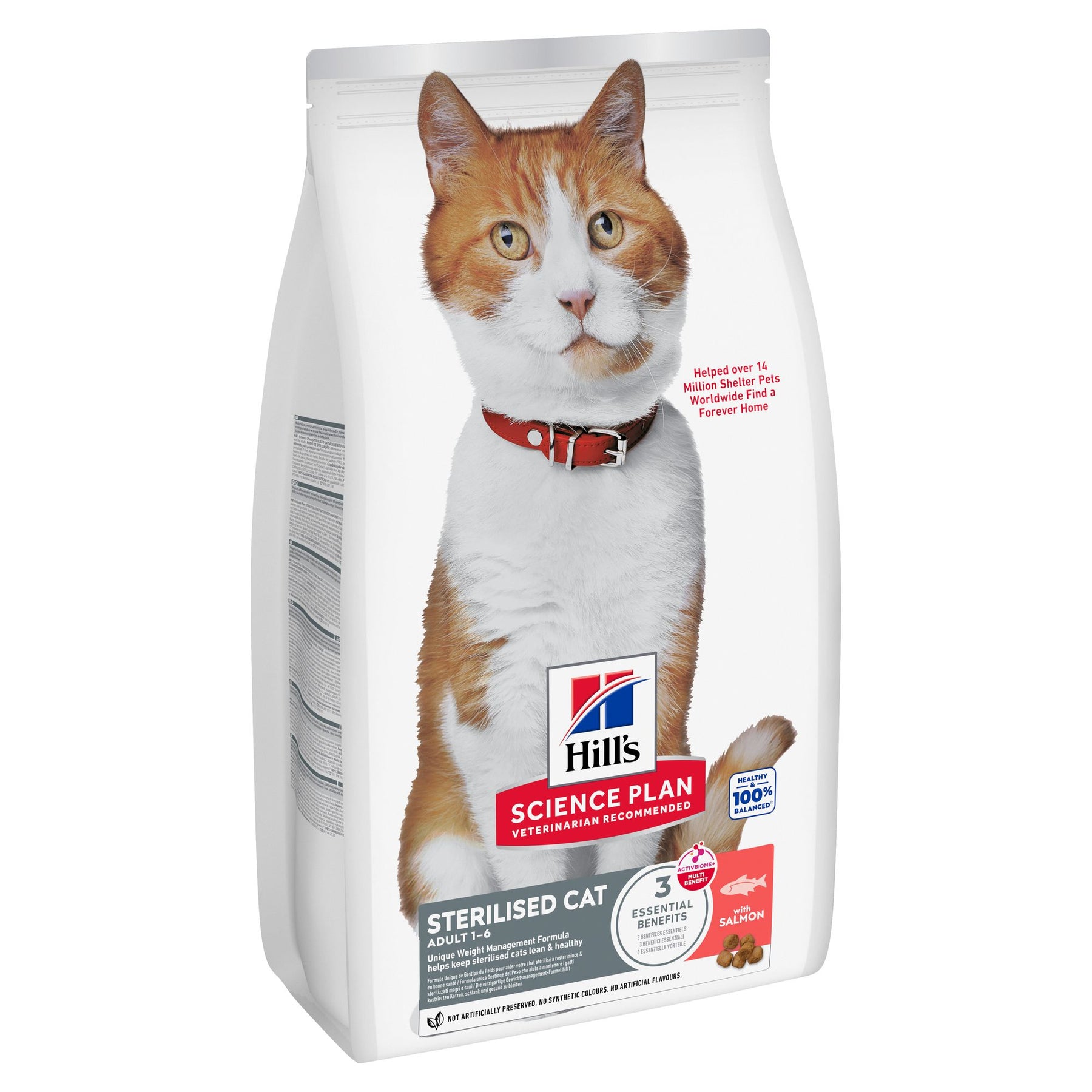 Hill's Science Plan Sterilised Adult Katzenfutter mit Lachs