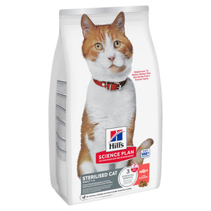 Hill's Science Plan Sterilised Adult Katzenfutter mit Lachs