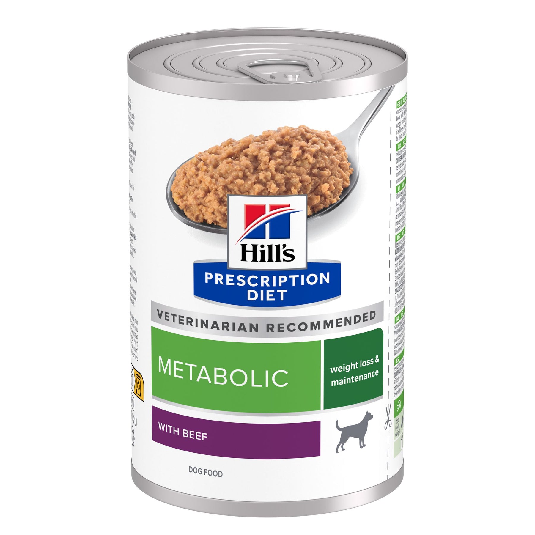 Hill's Prescription Diet Metabolic Pâtée pour Chien au Bœuf