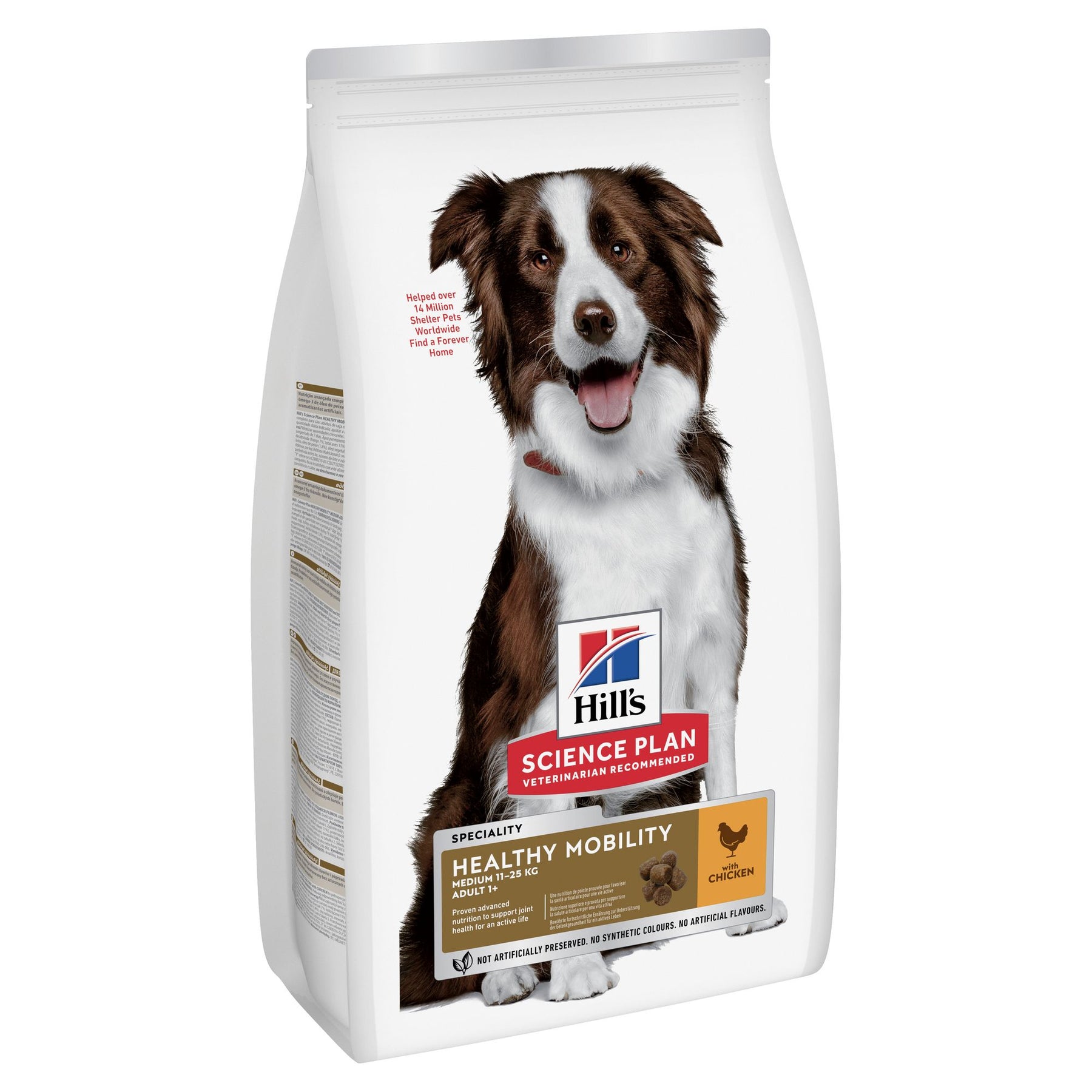 Hill's Science Plan Healthy Mobility Medium Adult Hundefutter mit Huhn