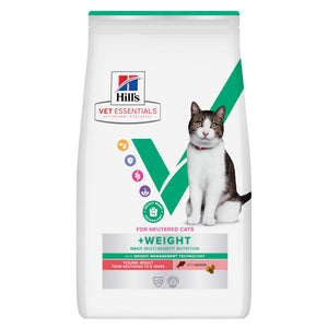 Hill's Vet Essentials MULTI-BENEFIT + Weight Young Adult Katzenfutter mit Lachs