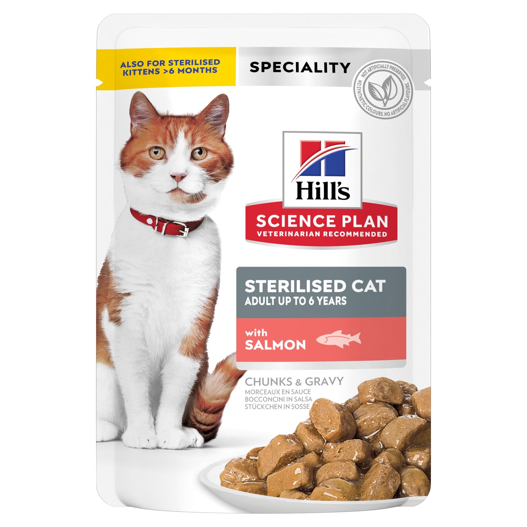 Hill's Science Plan Sterilised Cat Adult Katzenfutter mit Lachs