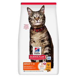 Hill's Science Plan Adult - Croquettes pour Chat Adulte - au Poulet