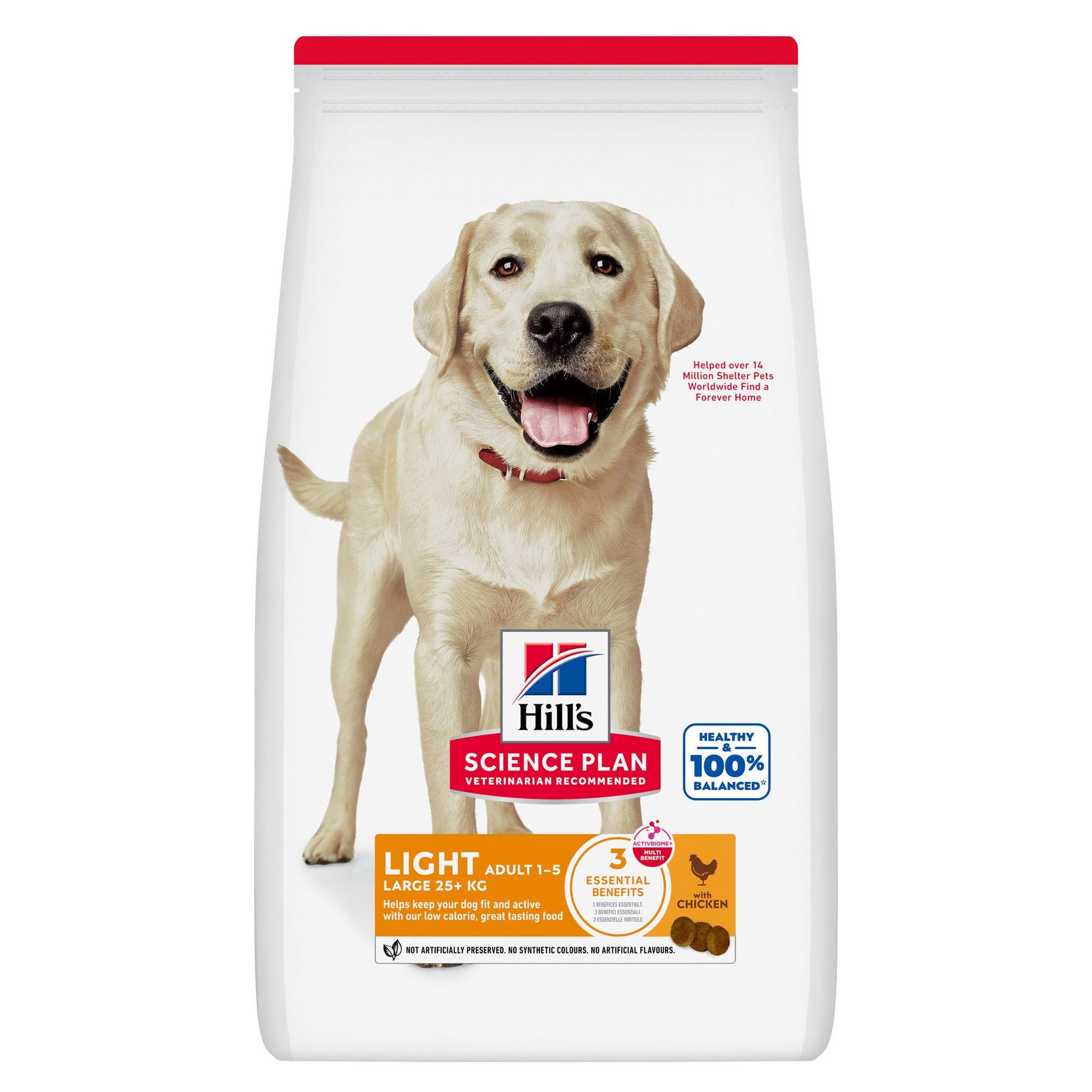 Hill's Science Plan Light Large Breed Adult Hundefutter mit Huhn