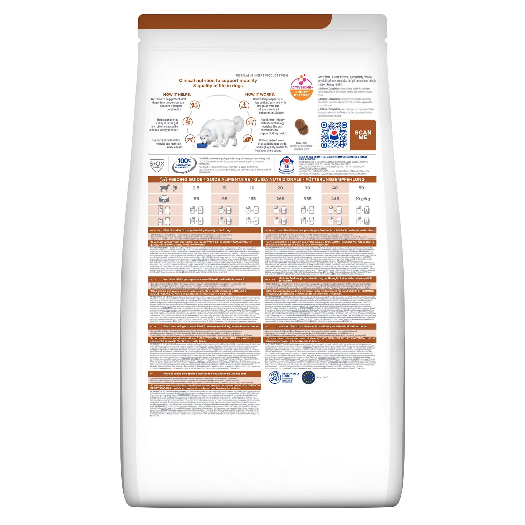 Hill's Prescription Diet k/d + Mobility Trockenfutter für Hunde