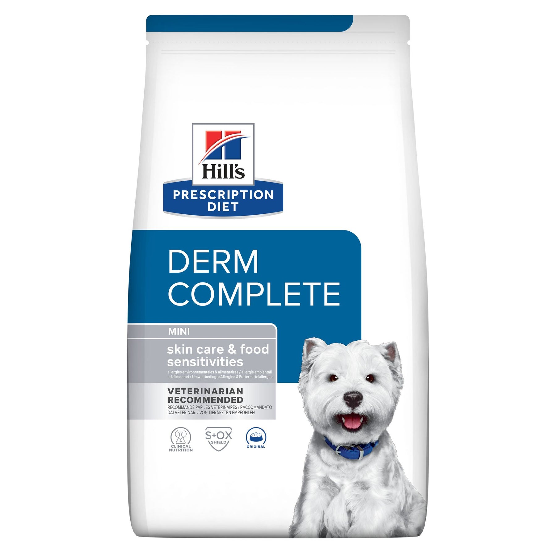 Hill's Prescription Diet Derm Complete Mini Hundefutter mit Ei