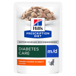 Hill's Prescription Diet m/d Katzenfutter mit Huhn