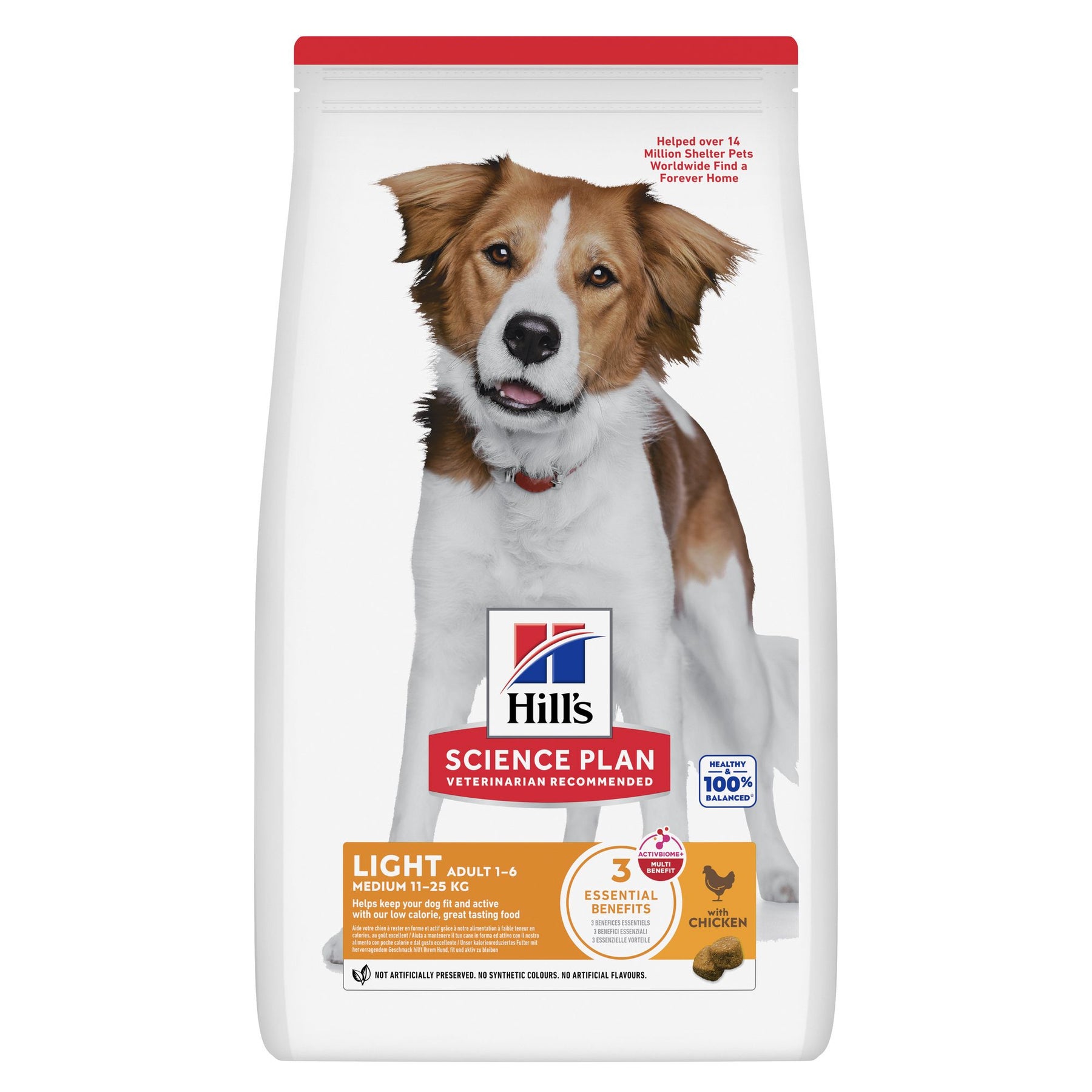 Light Medium Adult Hundefutter Packshot