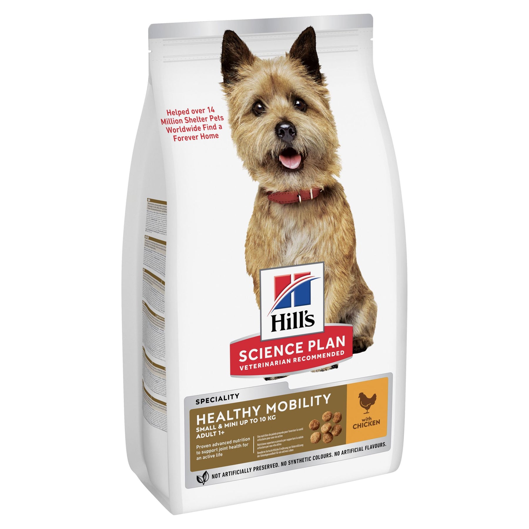 Hill's Science Plan Healthy Mobility Small & Mini Adult Hundefutter mit Huhn