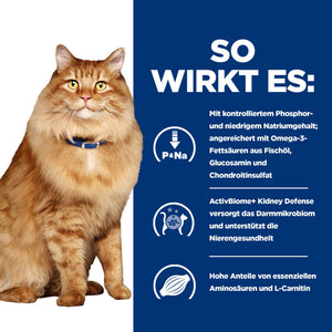 Hill’s Prescription Diet k/d + Mobility Croquettes pour Chat au Poulet