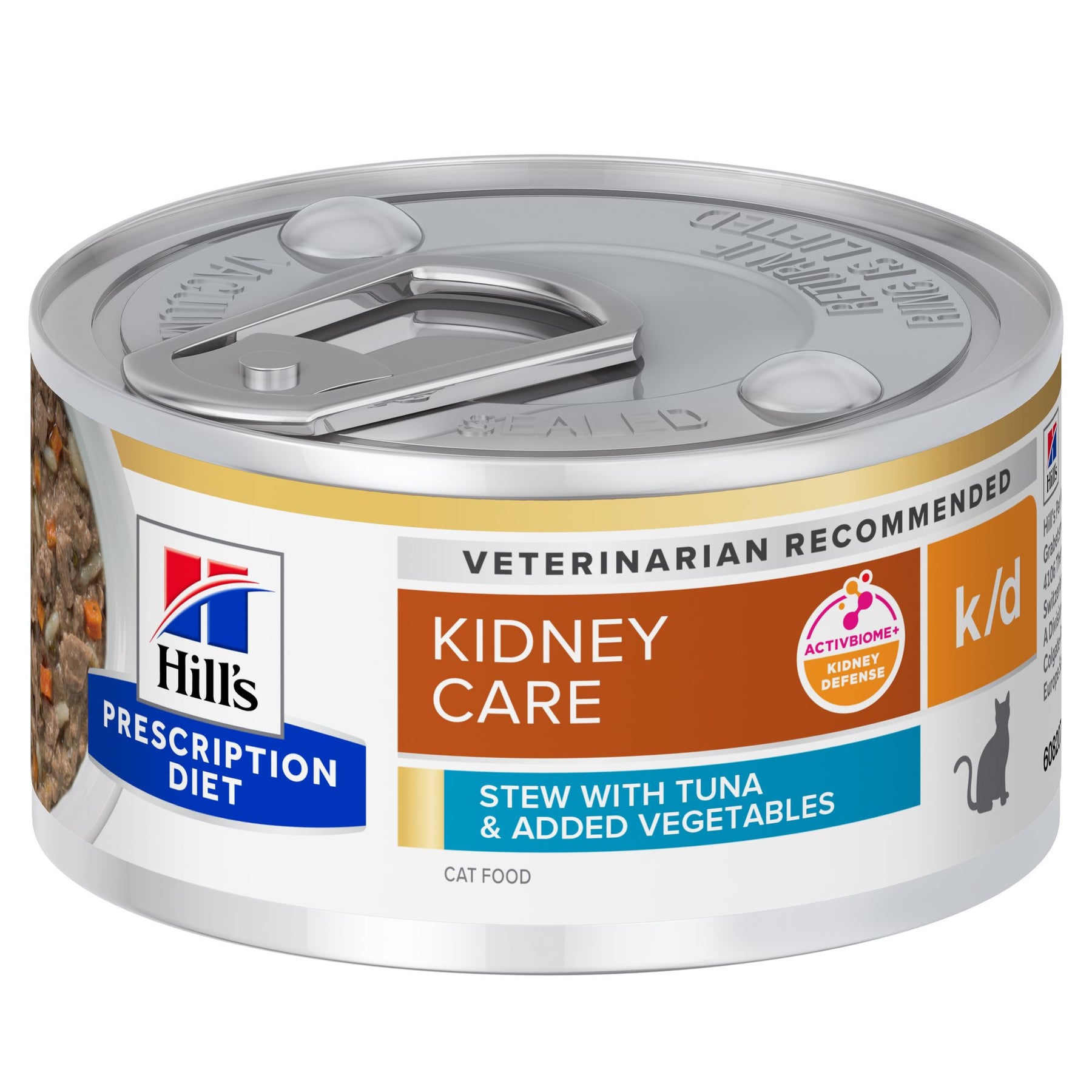 Hill's Prescription Diet k/d Ragout für Katzen mit Thunfisch und zugefügtem Gemüse