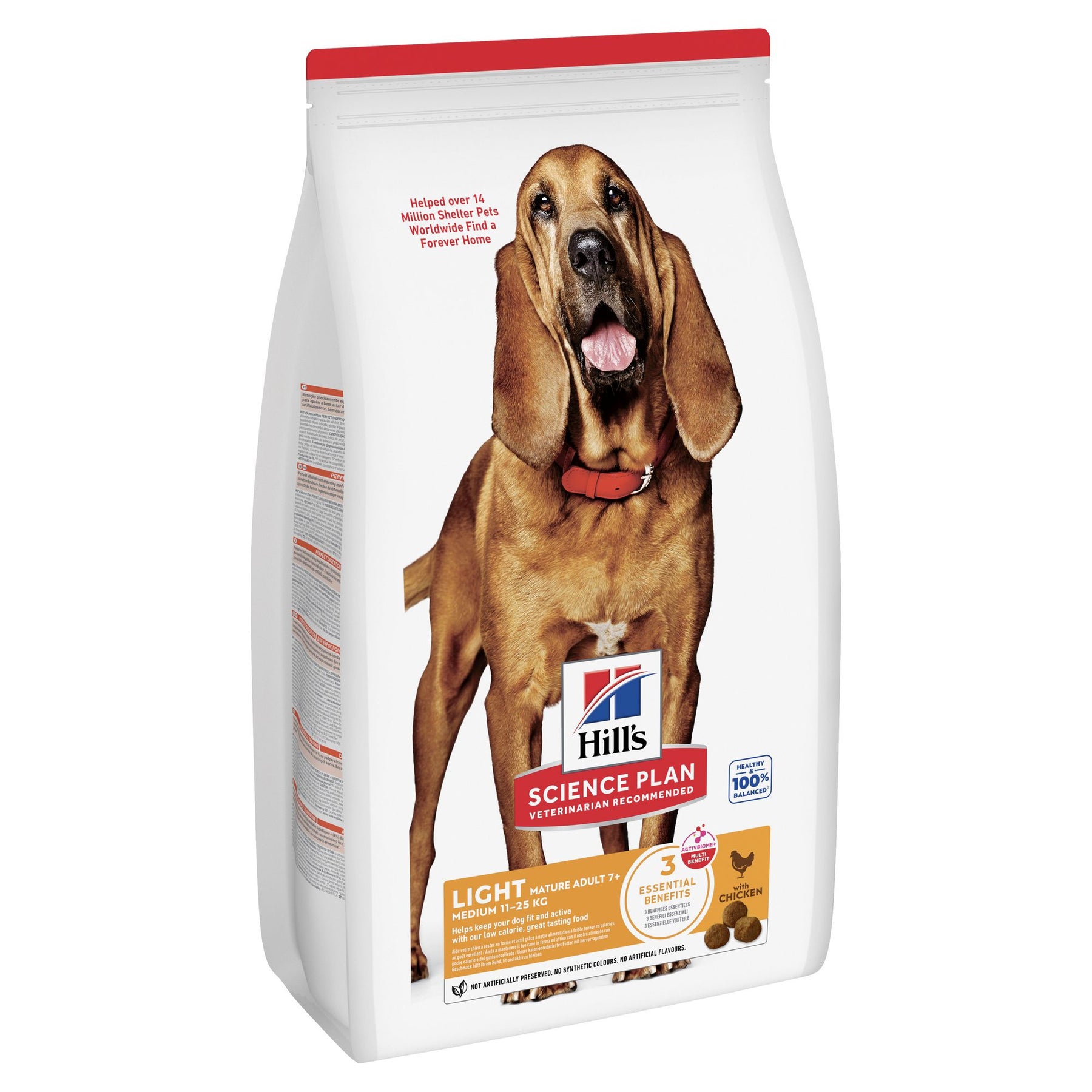 Hill's Science Plan Light Medium Mature Adult Hundefutter mit Huhn