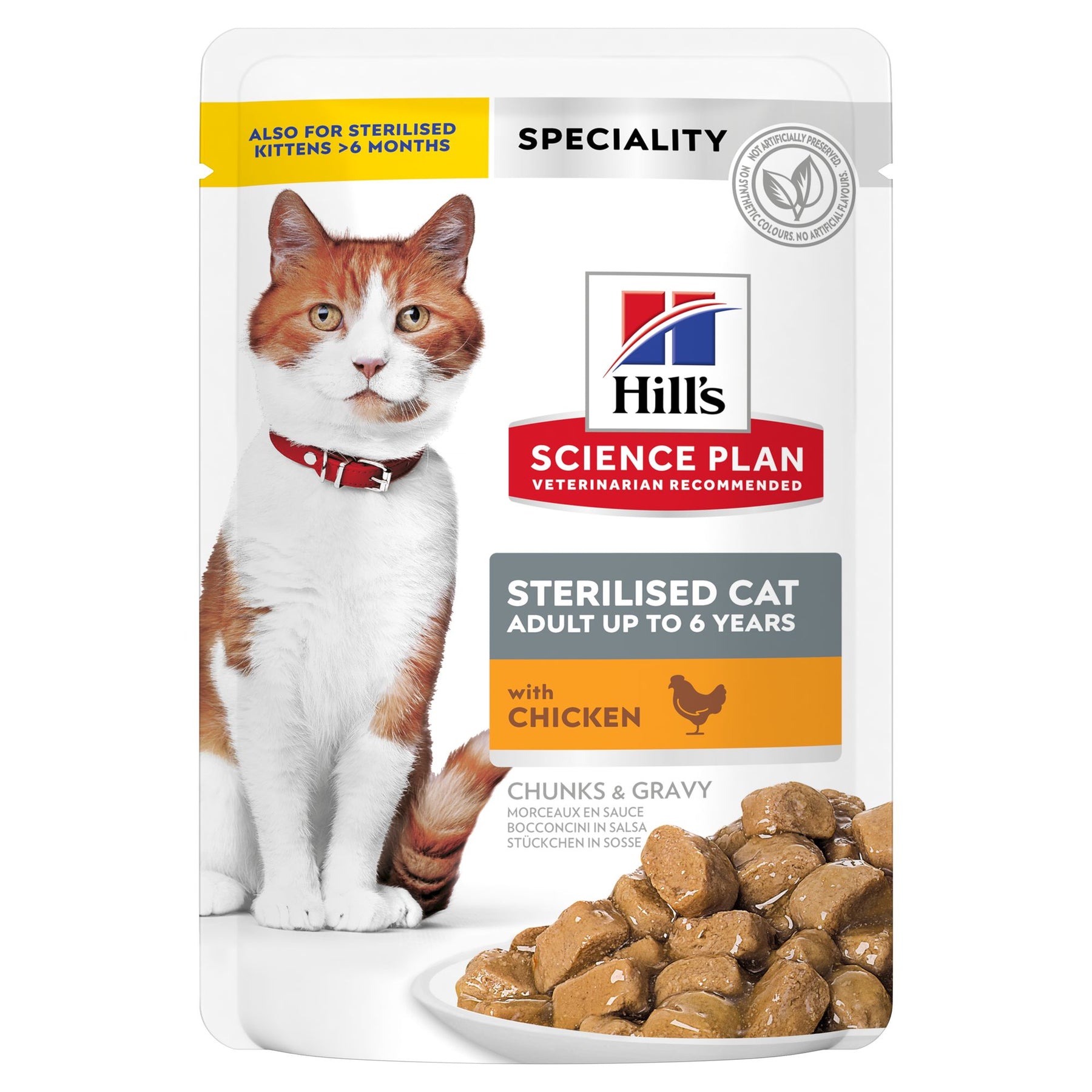 Hill's Science Plan Sterilised Cat Adult Katzenfutter mit Huhn