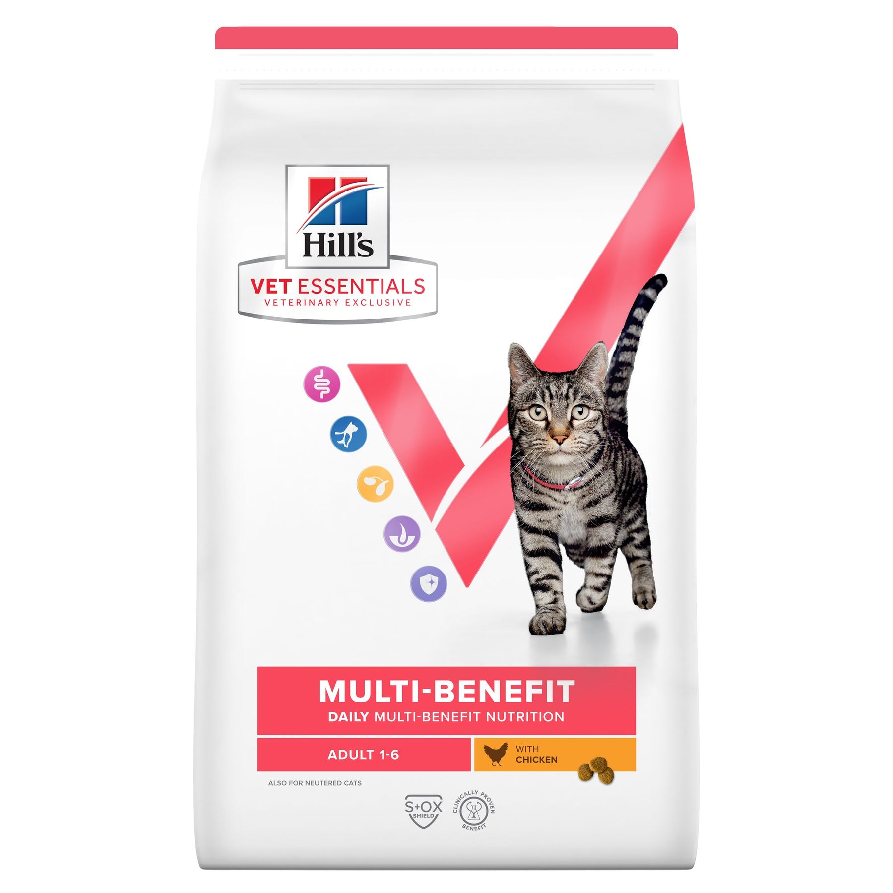 Hill's Vet Essentials MULTI-BENEFIT Adult Katzenfutter mit Huhn