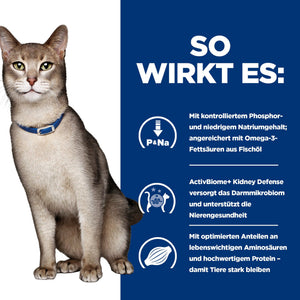 Hill's Prescription Diet k/d Ragout für Katzen mit Thunfisch und zugefügtem Gemüse