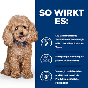 Hill's Prescription Diet Gastrointestinal Biome Mini Hundefutter mit Huhn