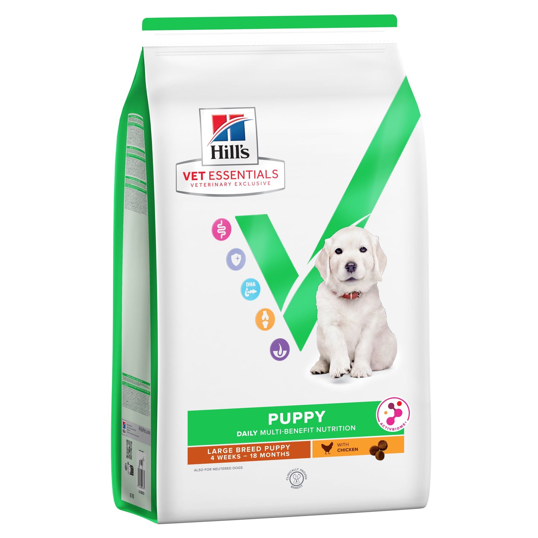 Hill's Vet Essentials MULTI-BENEFIT Large Breed Puppy Welpenfutter mit Huhn