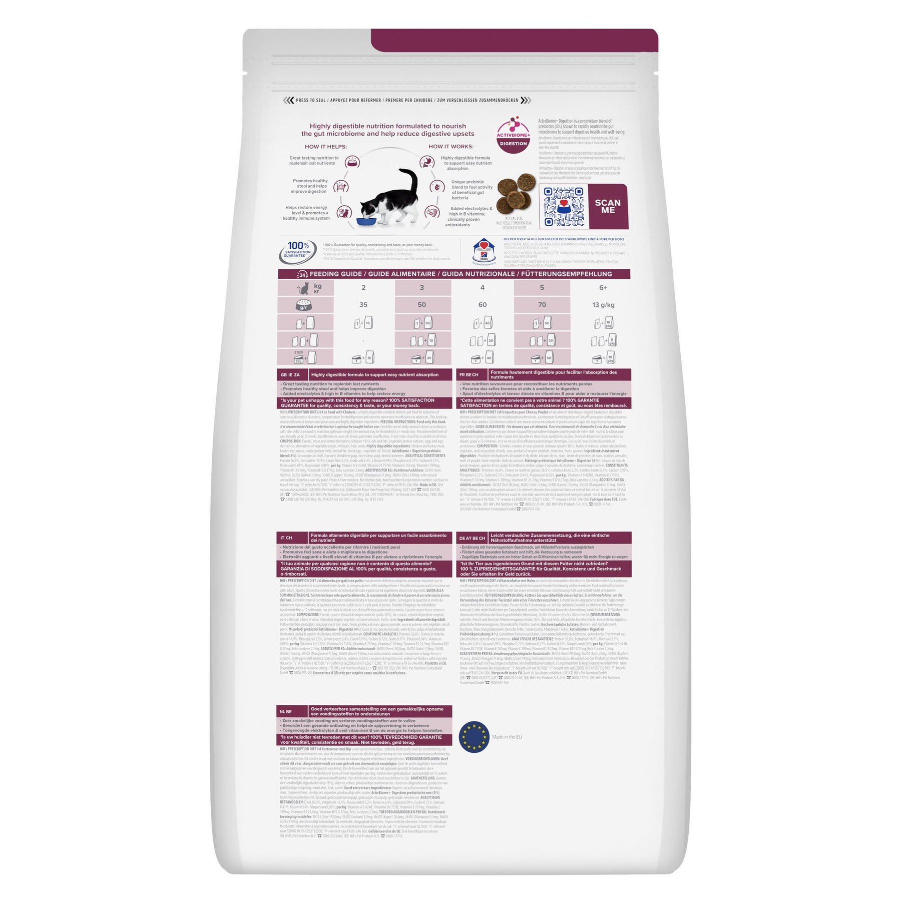 Hill's Prescription Diet i/d Katzenfutter mit Huhn