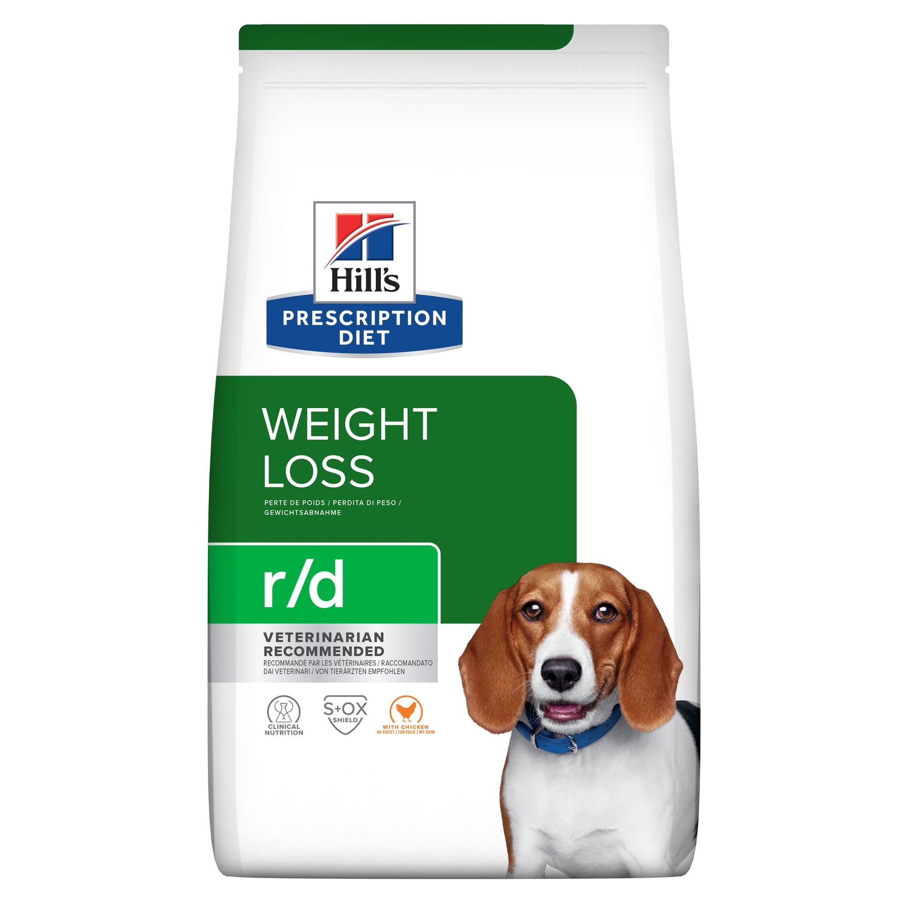 Hill's Prescription Diet r/d Hundefutter mit Huhn