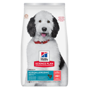 Hill’s Science Plan Hypoallergenic - Croquettes pour Chien Adulte - Grande Race - au Saumon