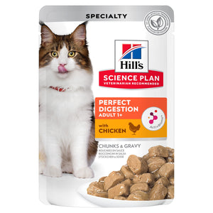 Hill's Science Plan PERFECT DIGESTION ALIMENT POUR CHAT AU POULET 