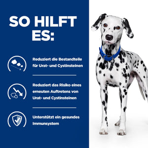 Hill's Prescription Diet u/d Aliment pour Chien