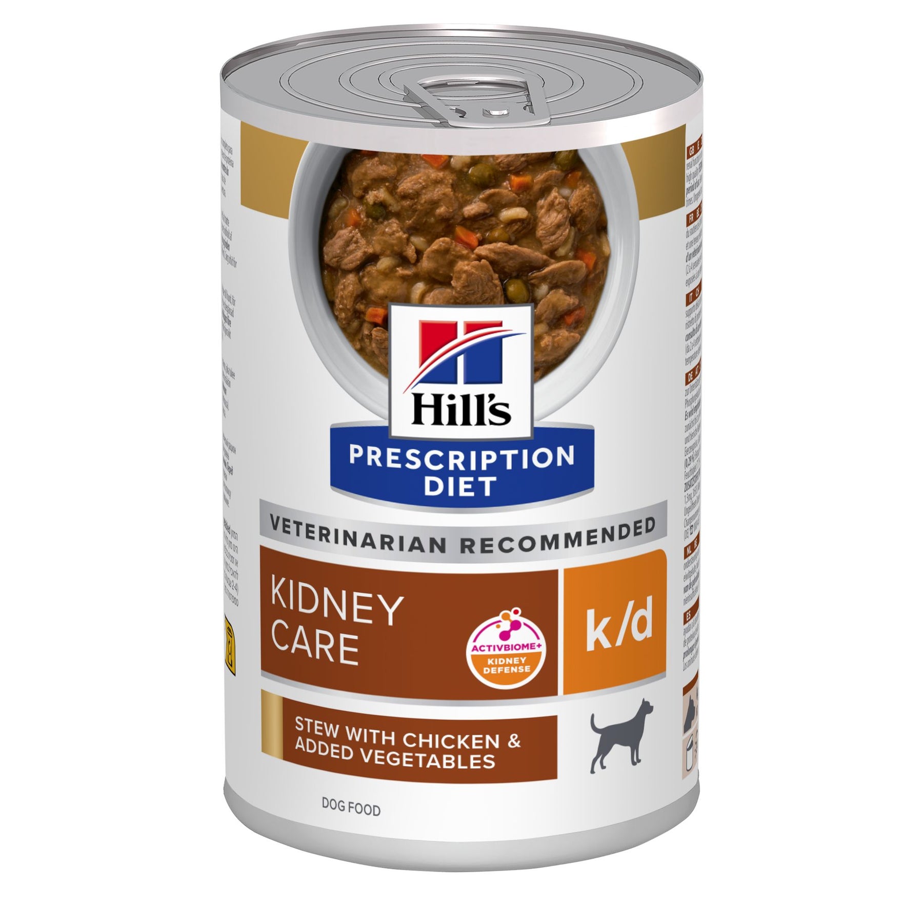 Hill's Prescription Diet k/d Ragout für Hunde mit Huhn und zugefügtem Gemüse